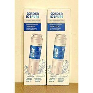 RWF0900A Golden IcePure Replacement Refrigerator Filters 2 Pack NEW sealed